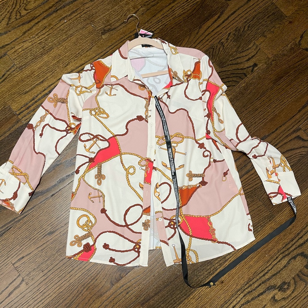 Chain blouse PLT - Picture 2 of 4